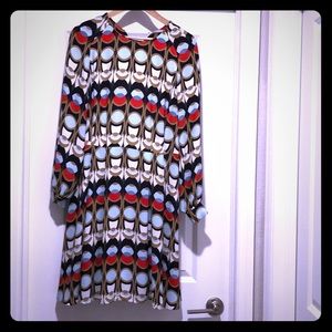 HM print dress